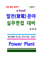 발전분야 실무면접대비 기본편 ebook